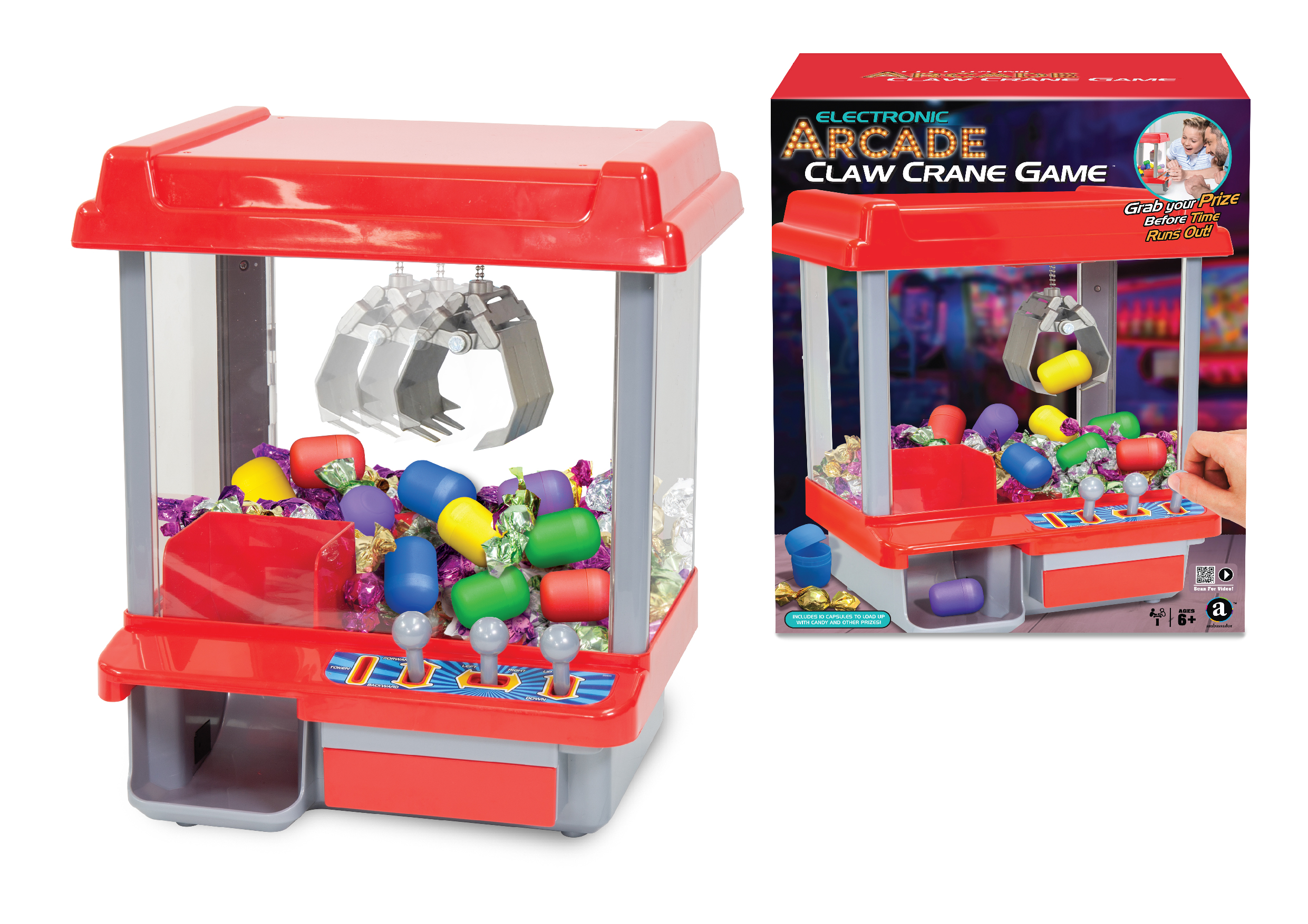 Arcade Claw Crane with price capsules (GA014B) v:6578770