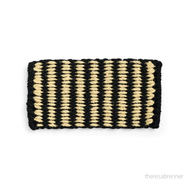 HAY – Stripe Wide Coco Dørmatte 40 x 80 cm (Svart & Hvit) – Black & White v:7112896 HAY – Stripe Wide Coco Dørmatte 40 x 80 cm (Svart & Hvit) – Black & White v:7112896