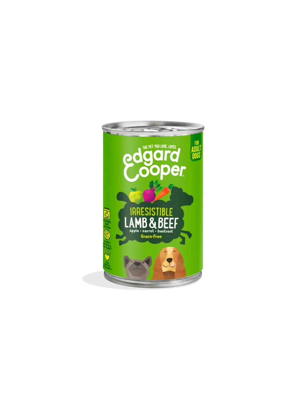 Edgard Cooper - Lamb & Beef Adult Wet food - 400gr v:3601985