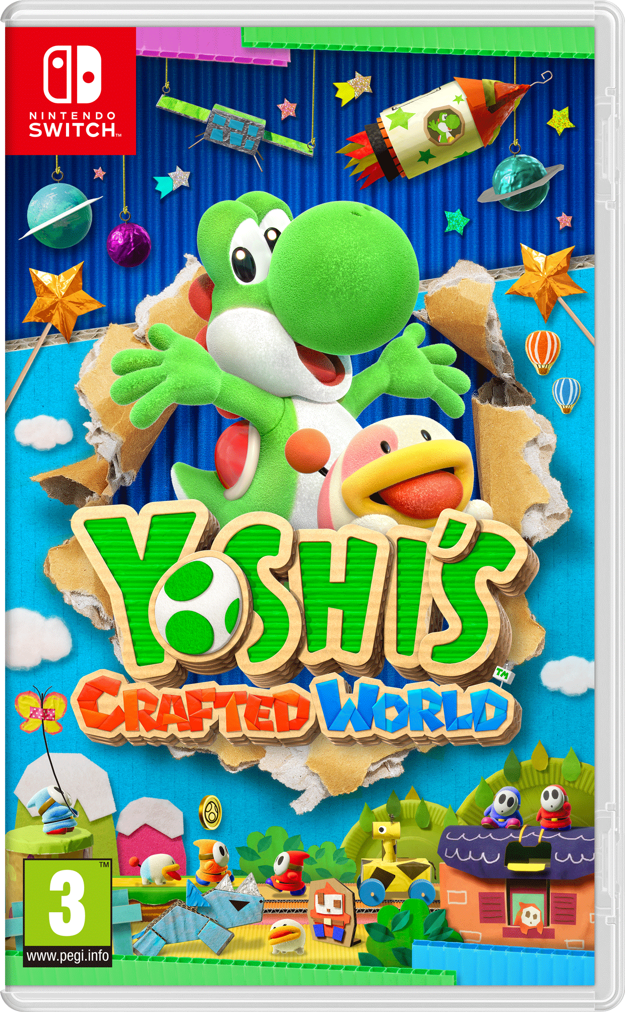 Yoshi’s Crafted World - Nintendo Switch - Engelsk - Standard - Gratis frakt v:3438215