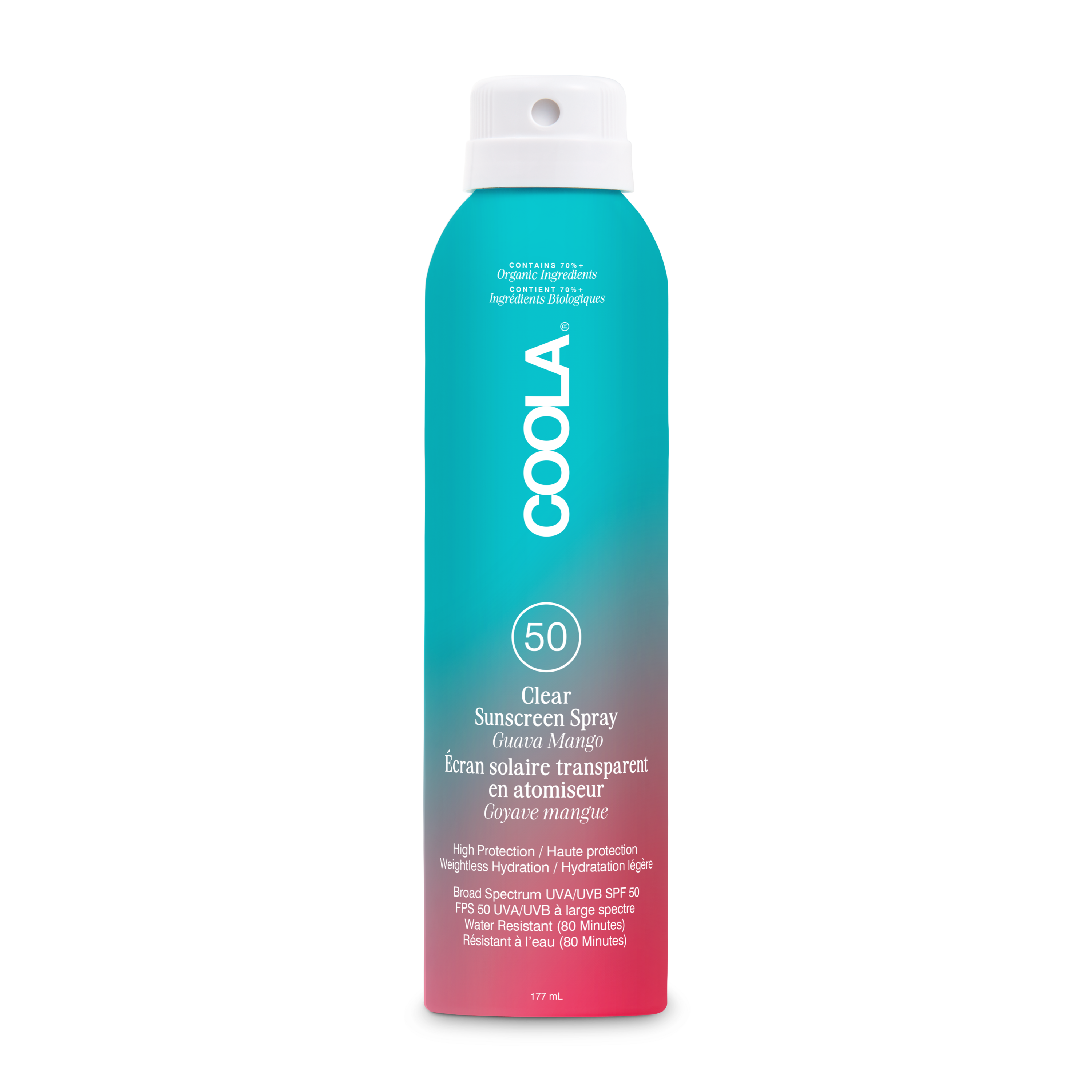 Coola – Classic Body Spray Sunscreen Guava Mango SPF 50 – 177 ml – 177 v:4113834 Coola – Classic Body Spray Sunscreen Guava Mango SPF 50 – 177 ml – 177 v:4113834