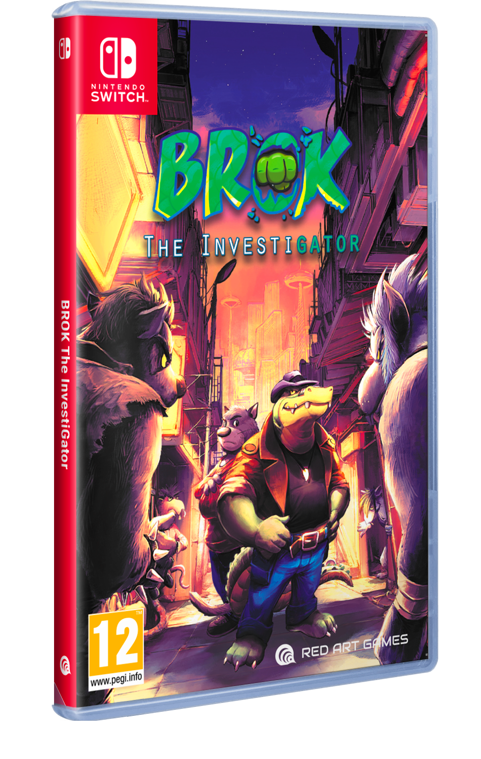 BROK The Investigator - Nintendo Switch - Engelsk - Standard v:9544872