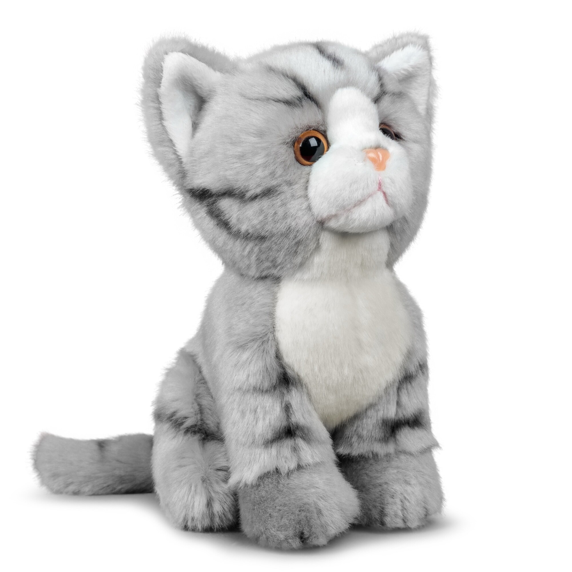 Animigos - World of Nature Grey Tabby Cat v:6473667