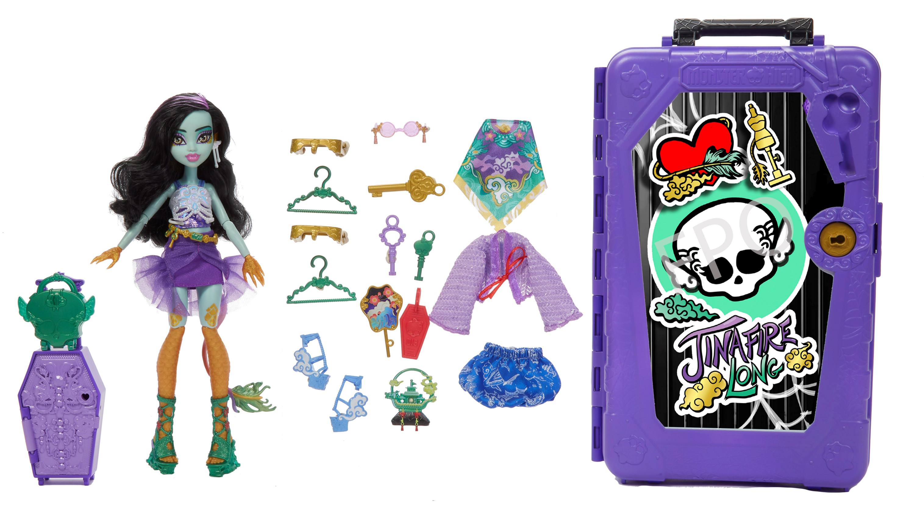 Monster High - Skulltimate Secrets Jinafire Long (JDR52) v:5009353