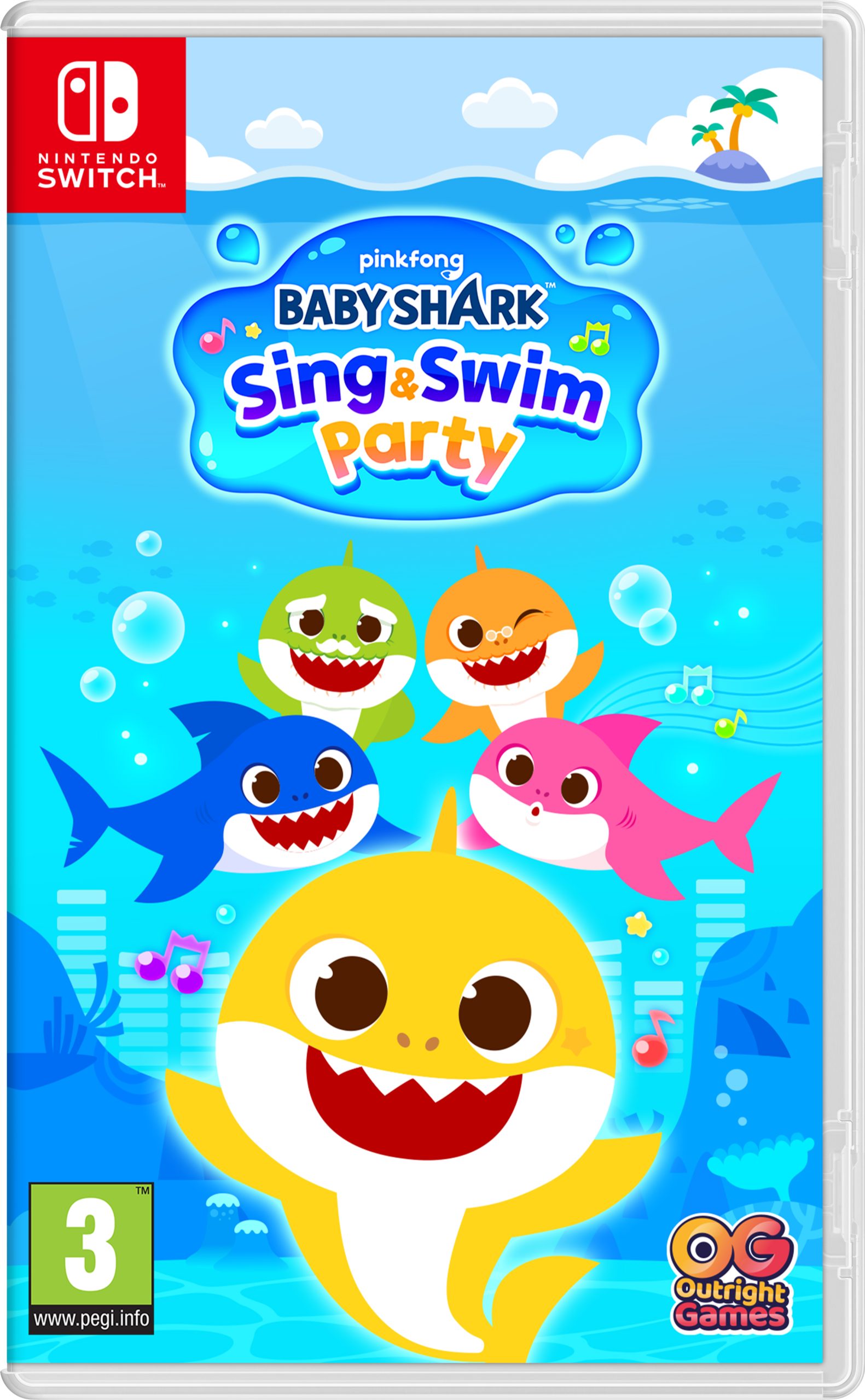 Baby Shark: Sing & Swim Party (FR/Multi in Game) - Nintendo Switch - Fransk - Standard v:1303378