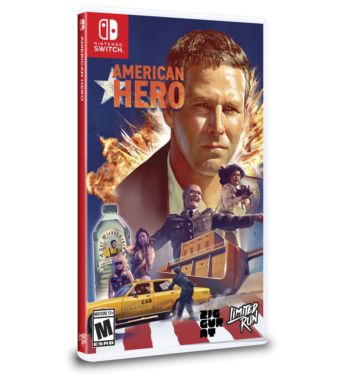 American Hero - Limited Run #151 - Nintendo Switch - Engelsk - Standard - Gratis frakt v:3833004