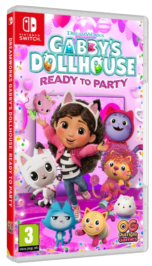 DreamWorks Gabby's Dollhouse: Ready to Party - Nintendo Switch - Engelsk - Standard v:4263465
