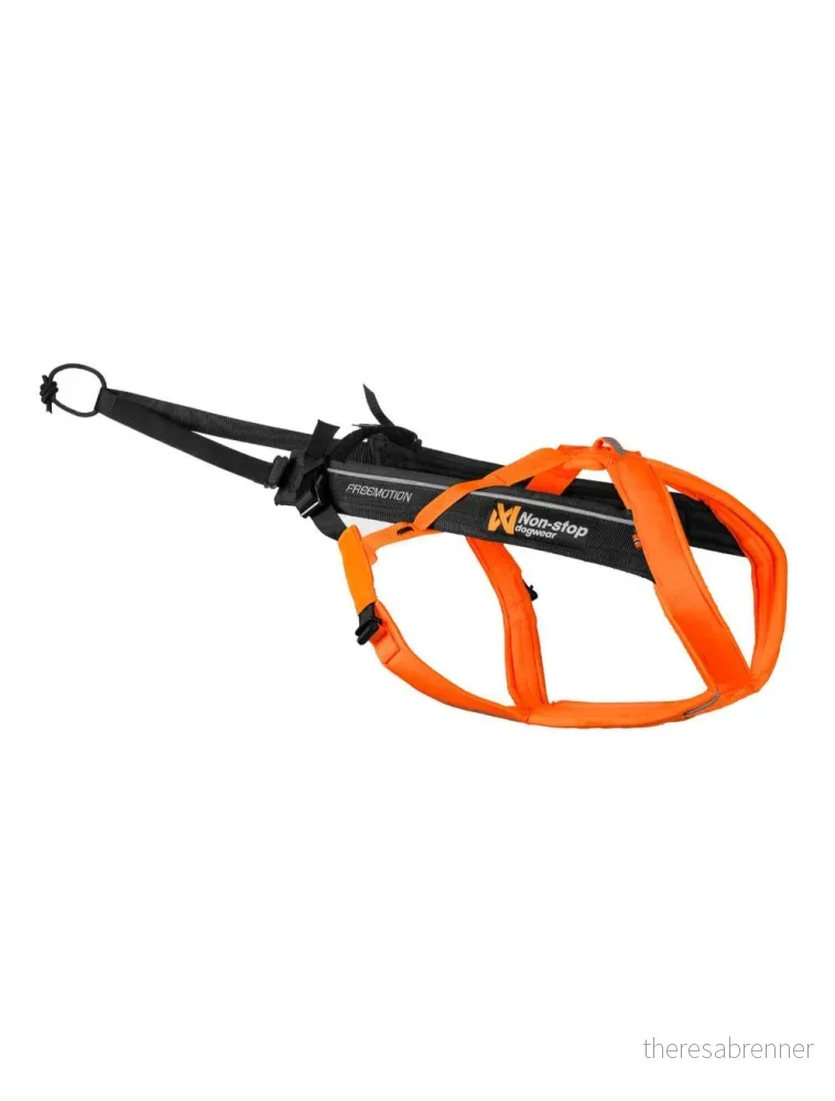 Non-stop - Harness Freemotion 5.0 - Black/Orange - 6 - Gratis frakt v:3372452