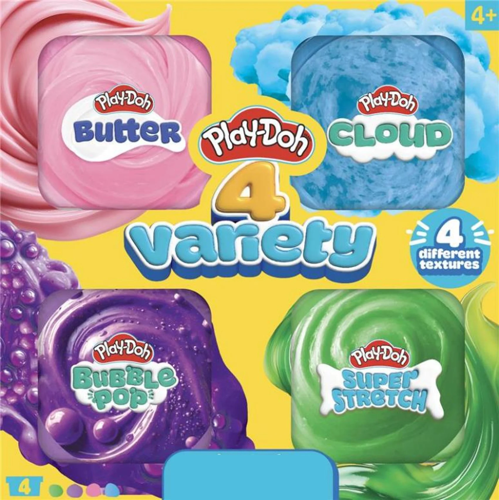 Play-Doh – 4 Pack Variety (334-243659) v:5302936 Play-Doh – 4 Pack Variety (334-243659) v:5302936