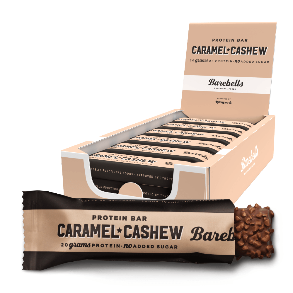 Barebells – Protein Bar – Caramel & Cashew (12x 55g) v:3338390
