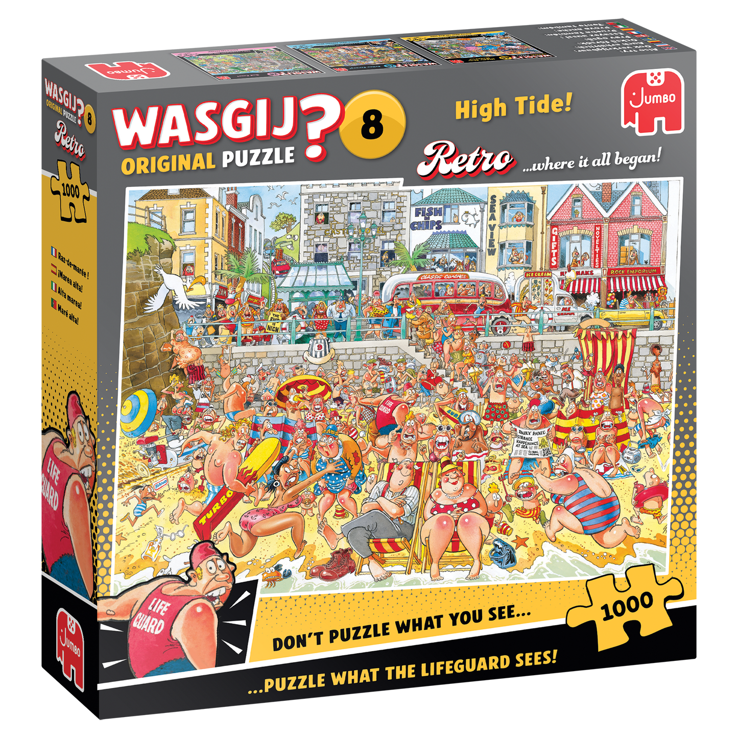 Wasgij – Retro Orginal 8 – High Tide! (1000 pieces) v:6929754 Wasgij – Retro Orginal 8 – High Tide! (1000 pieces) v:6929754