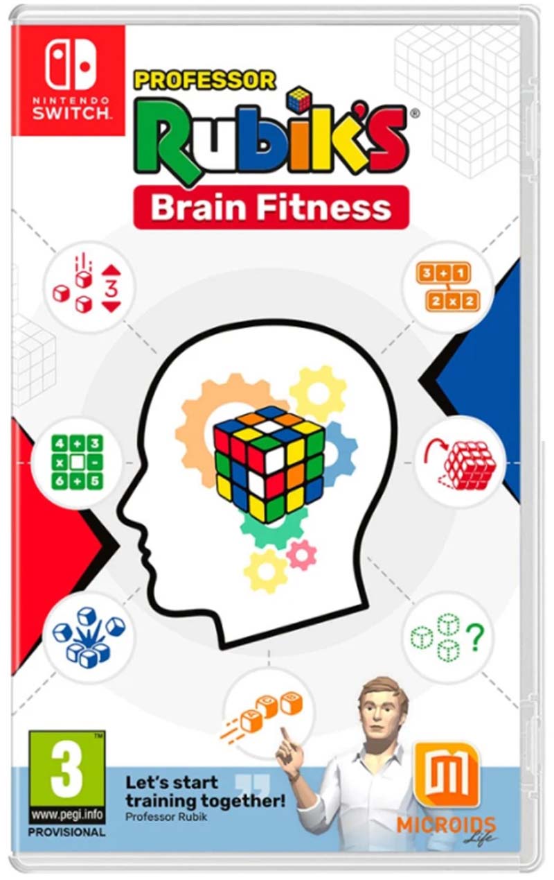 Professor Rubik's Brain Fitness (Code in Box) - Nintendo Switch - Engelsk - Code in a Box v:7494956