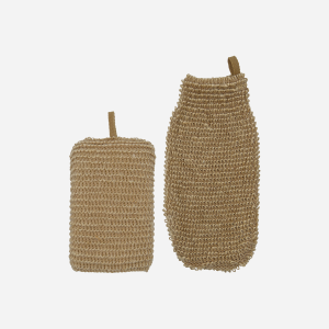 – Sponge and Exfoliating Glove – Nature – L:14, 20cm, W:9,5, 11cm, H:5, 1cm v:7700879