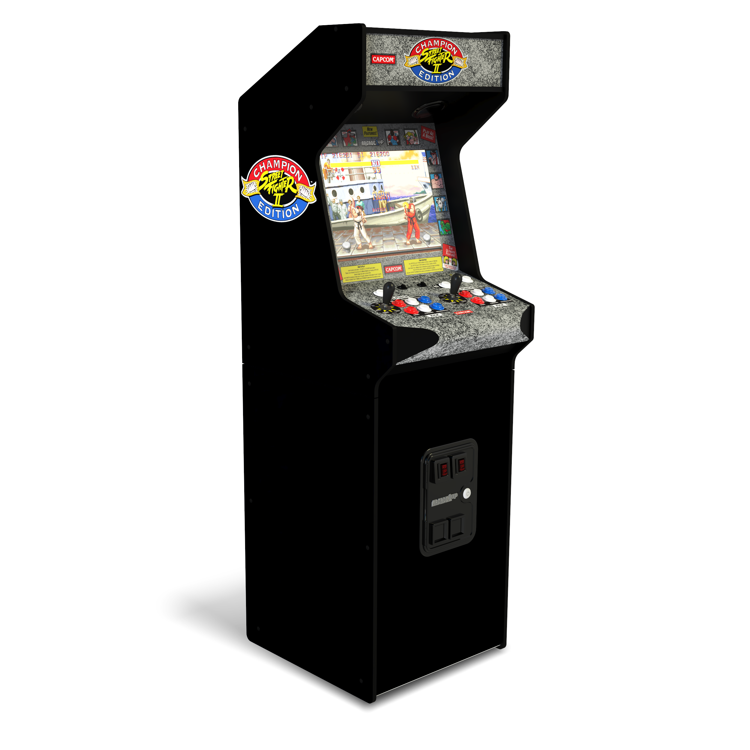 ARCADE 1 Up – Street Fighter Deluxe Arcade Machine – Gratis frakt v:2553964