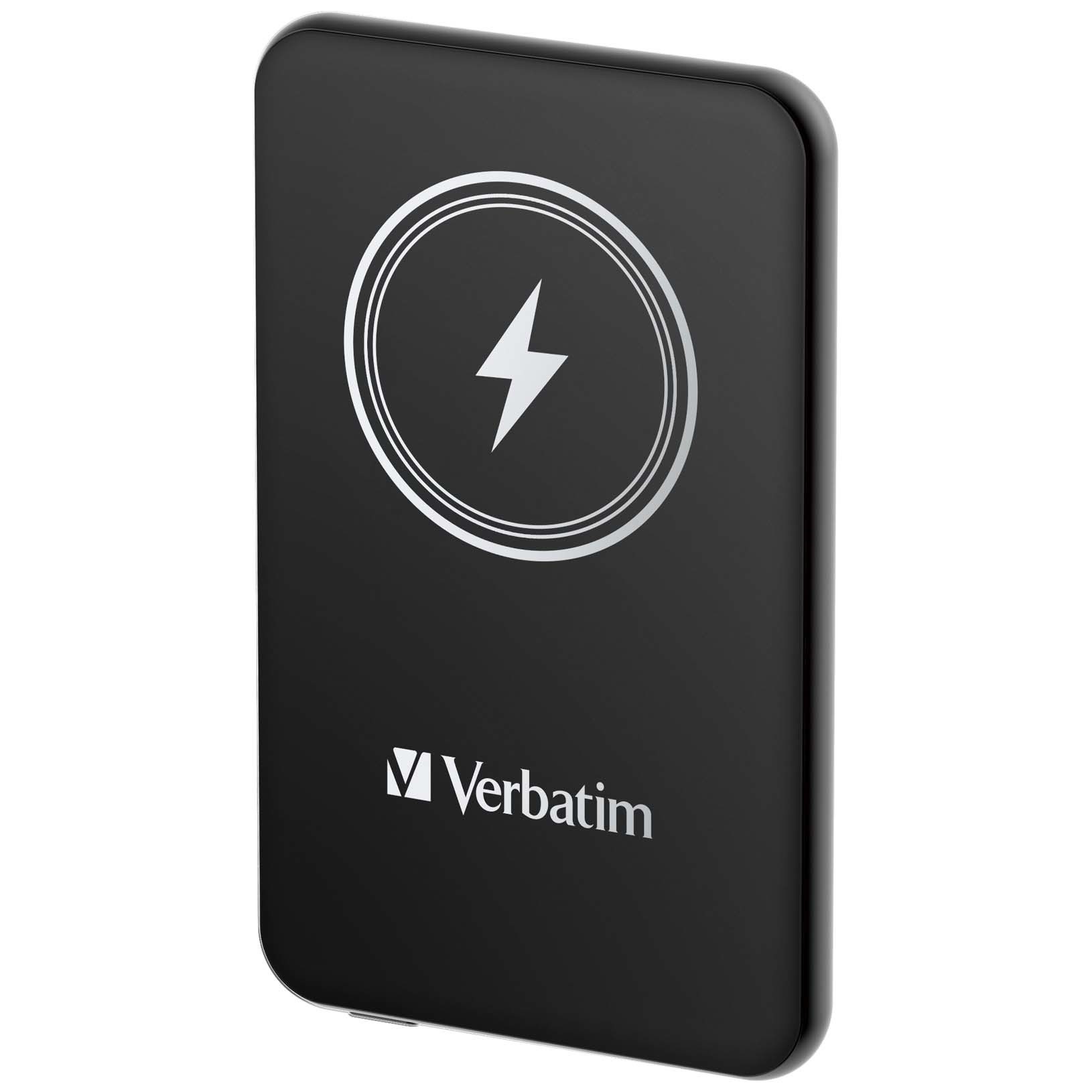 Verbatim – Charge ´n´ Go Magnetic Wireless Power Bank 5000 – Black v:6001477