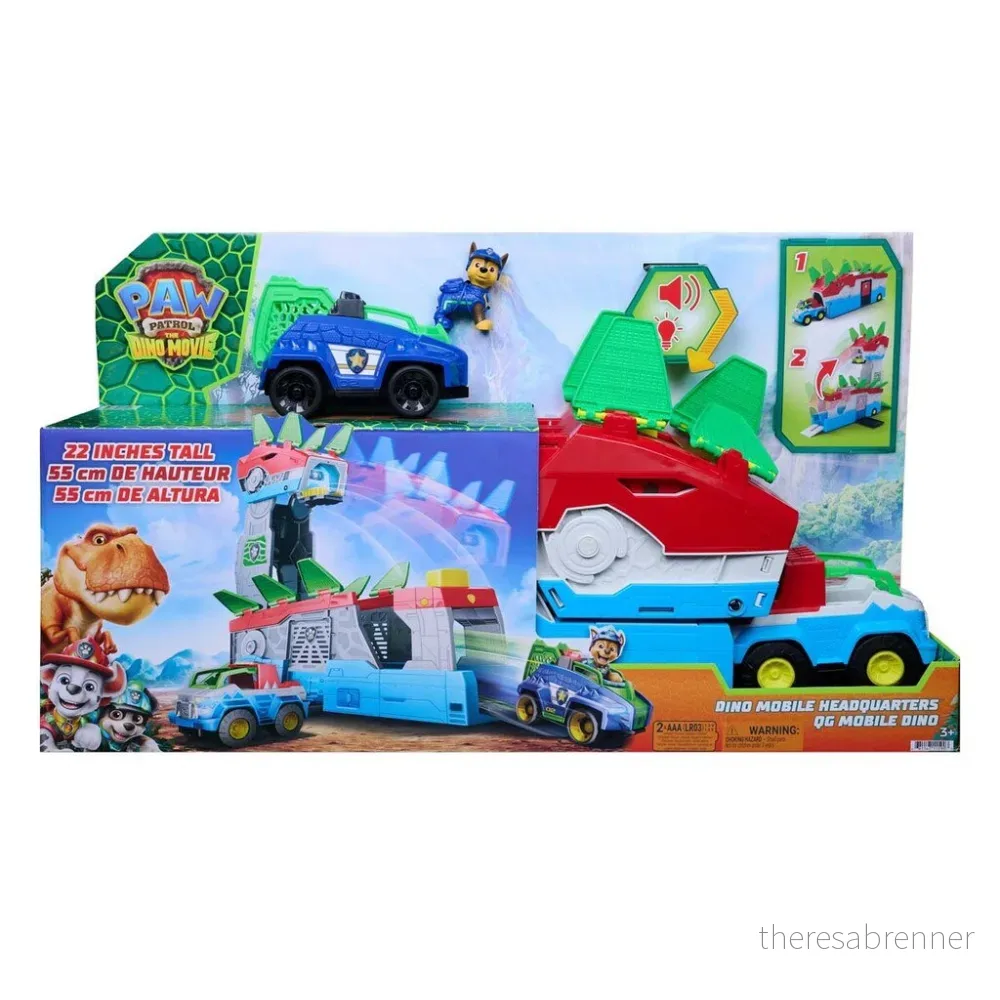 PAW Patrol: Dinofilmen 2-i-1 Dino mobilt hovedkvarter – Gratis frakt v:3454128 PAW Patrol: Dinofilmen 2-i-1 Dino mobilt hovedkvarter – Gratis frakt v:3454128