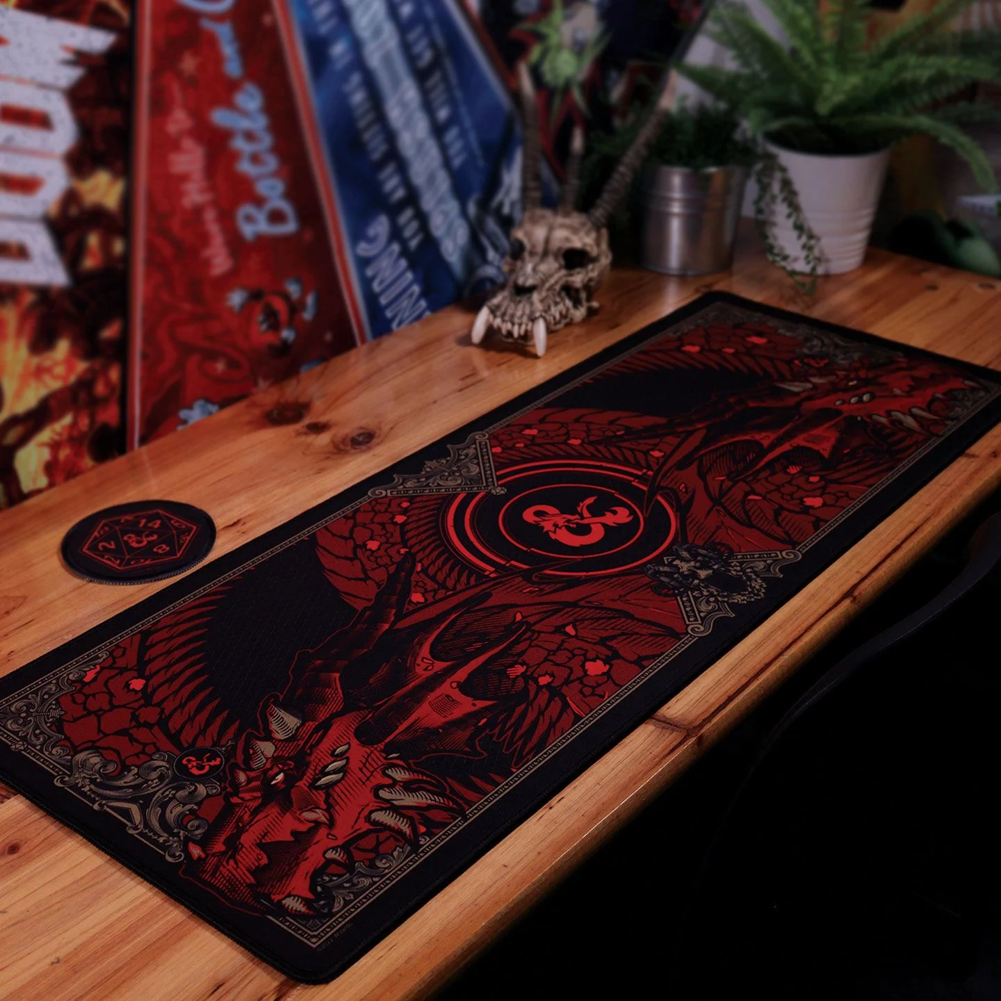 Dungeons & Dragons Desk Pad & Coaster Set v:3411649