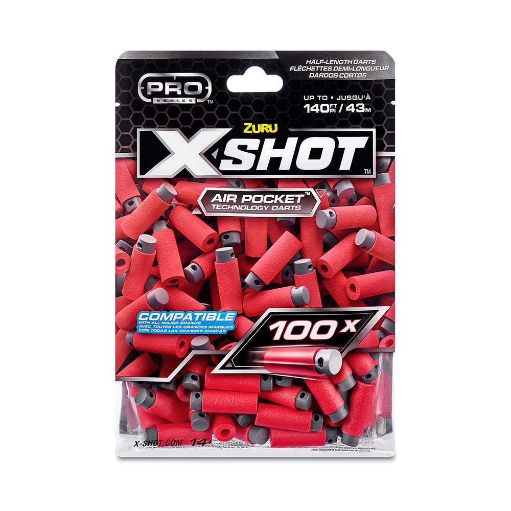 XSHOT – Pro-S1 Dart Refill (100 pcs) (36601) v:2337925