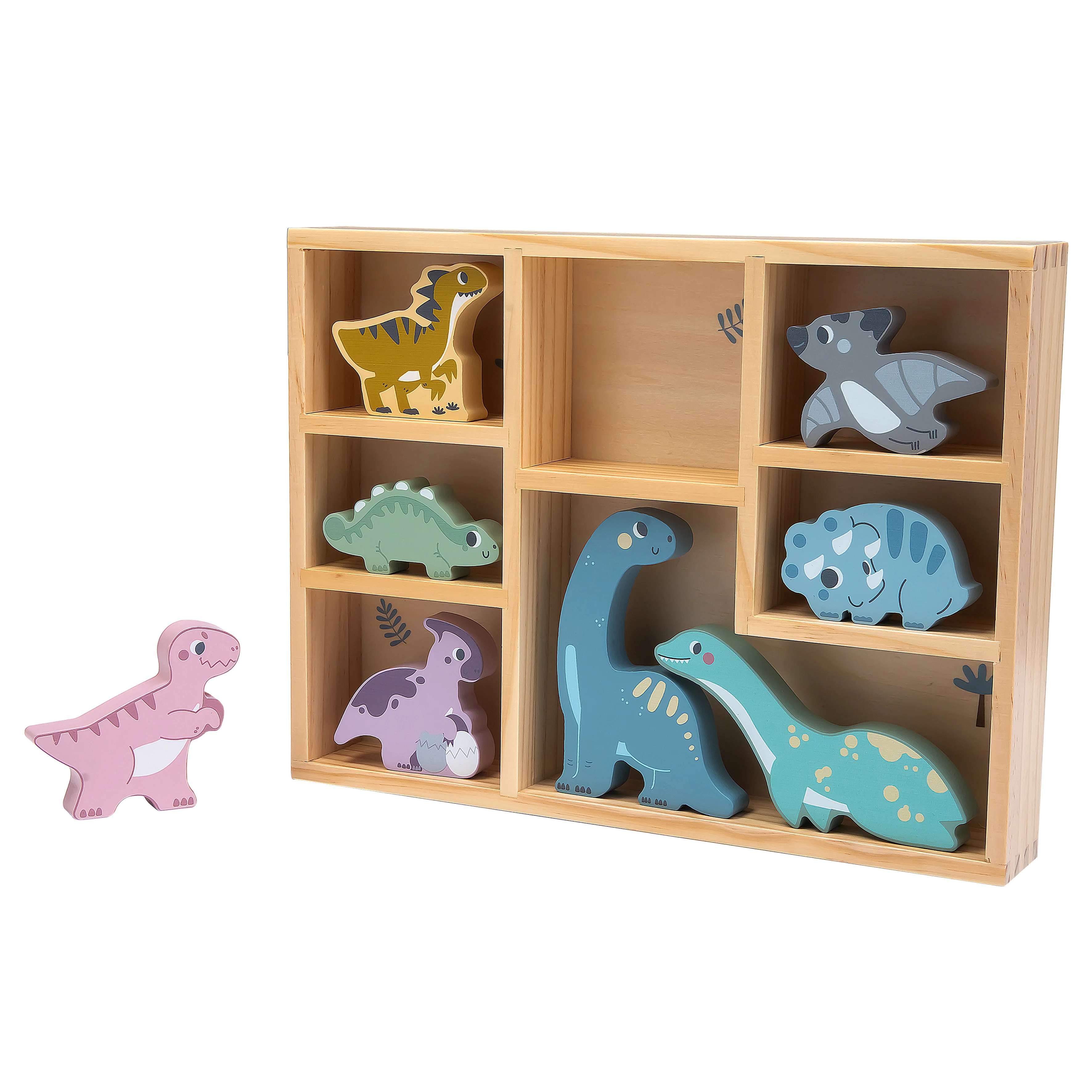Kinder and Kids – Dinosaur i Trekasse (8 stk.) v:3073786 Kinder and Kids – Dinosaur i Trekasse (8 stk.) v:3073786