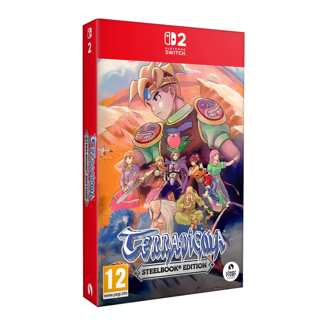 Terranigma (Steelbook Edition) - Nintendo Switch 2 - Engelsk - Steelbook Edition - Gratis frakt v:2878189