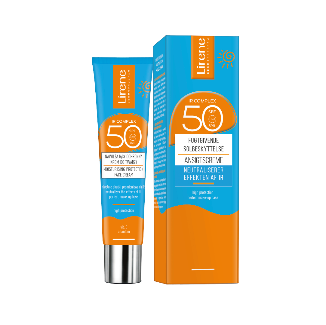 Lirene - Moisturising Protection IR Complex Face Cream - SPF 50 v:2242462