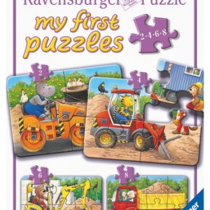 Ravensburger – Construction Site Animals – 2/4/6/8p (10105717) v:7289170 Ravensburger – Construction Site Animals – 2/4/6/8p (10105717) v:7289170