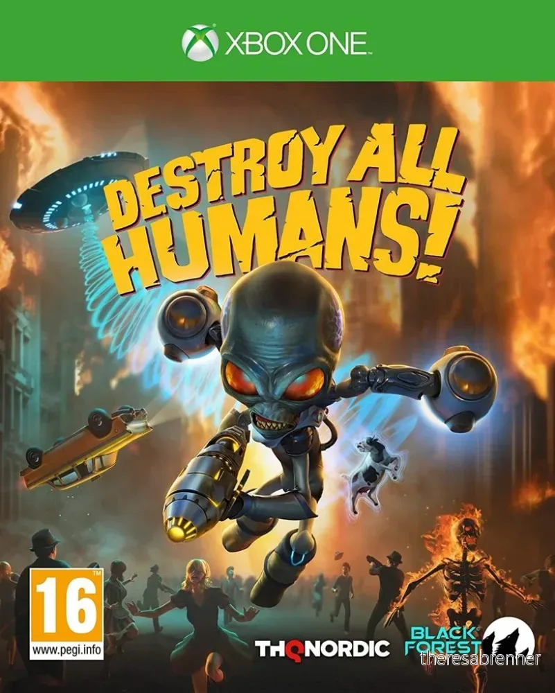 Destroy All Humans - Xbox One - Engelsk - Standard v:8666773