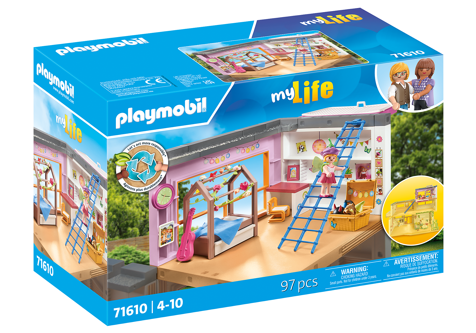 PLAYMOBIL - Children's room (71610) v:3702400