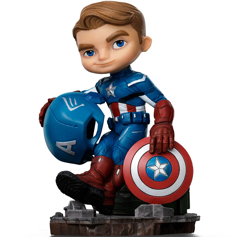 Iron Studios Infinity Saga - Captain America Minico Figure - Gratis frakt v:8065018