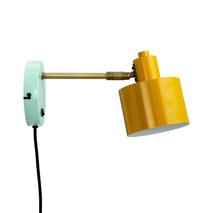 Dyberg-Larsen – Ocean Vegglampe – Karri/Messing/Turkis – Gratis frakt v:1844925 Dyberg-Larsen – Ocean Vegglampe – Karri/Messing/Turkis – Gratis frakt v:1844925