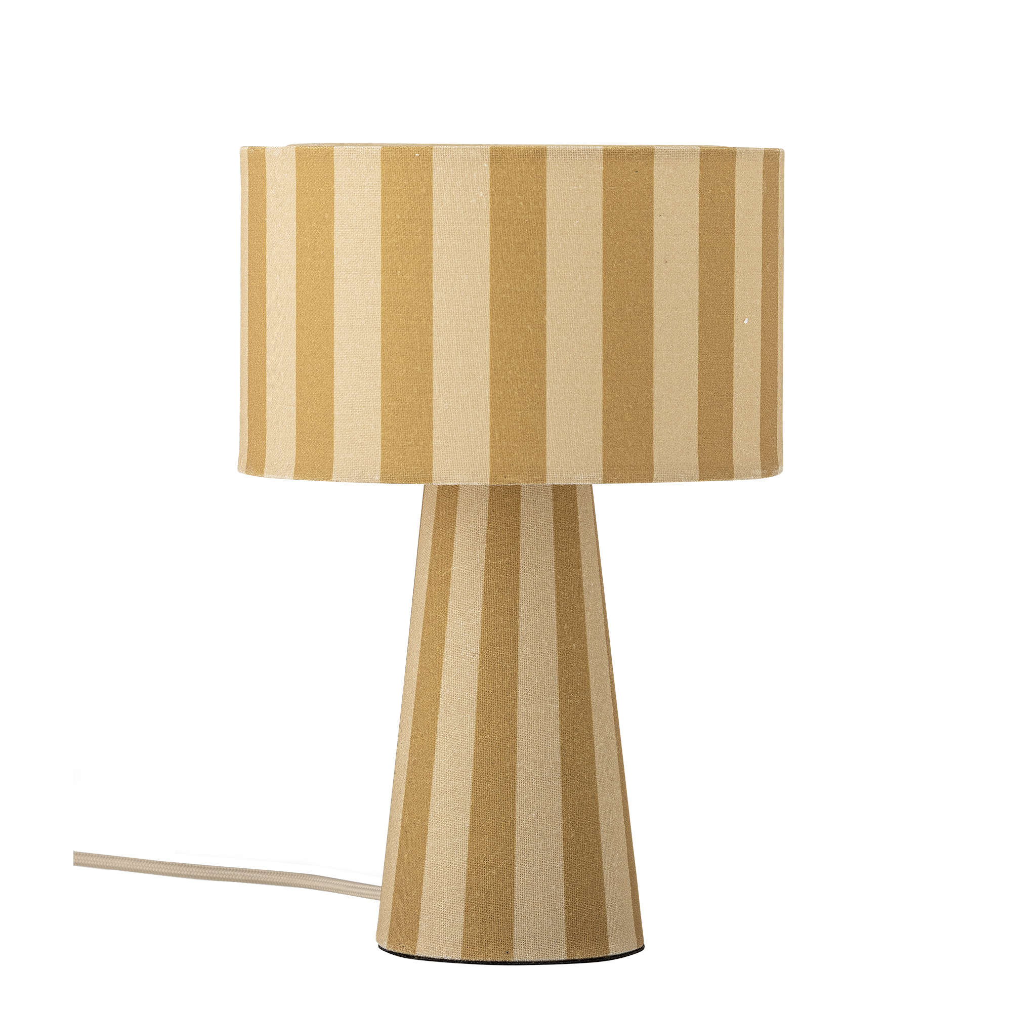 Bloomingville – Emmie Table Lamp – Yellow – Linen – Gratis frakt v:4219064 Bloomingville – Emmie Table Lamp – Yellow – Linen – Gratis frakt v:4219064