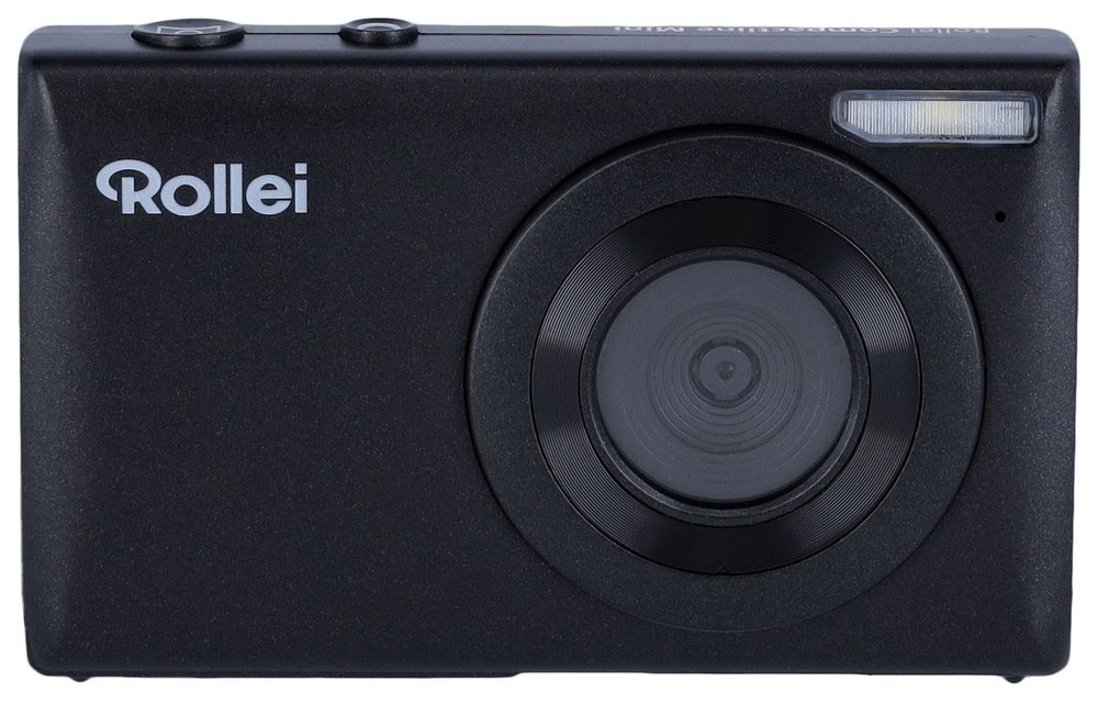 Rollei – Compactline Mini Digitalkamera - Black - Gratis frakt v:3774140