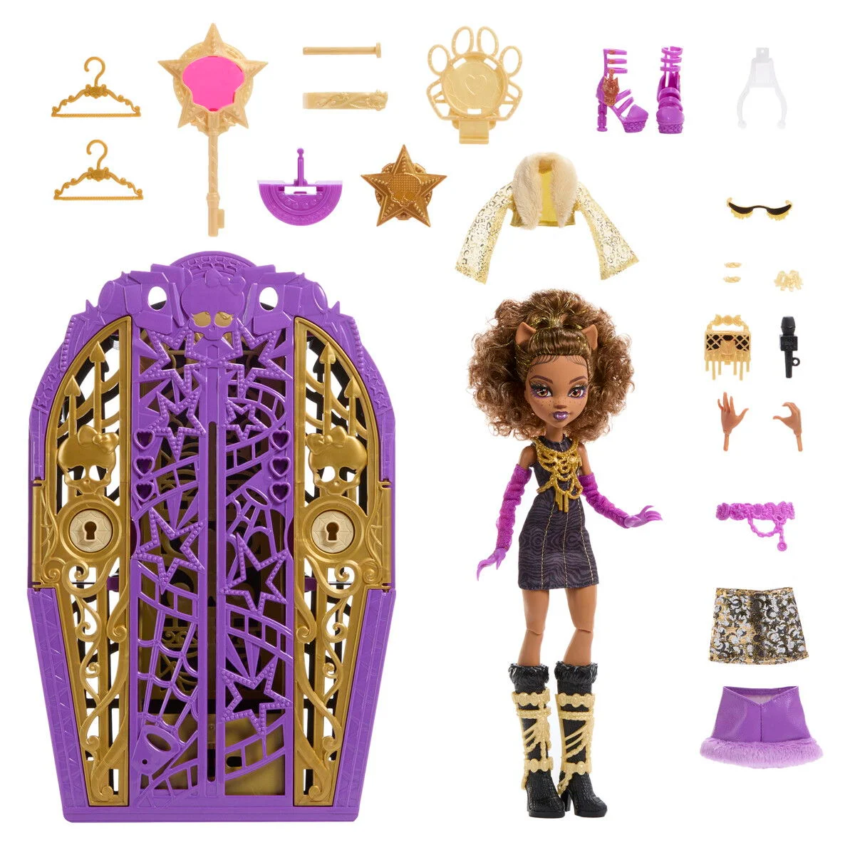 Monster High - Skulltimate Secrets Clawdeen Wolf Doll v:6482581