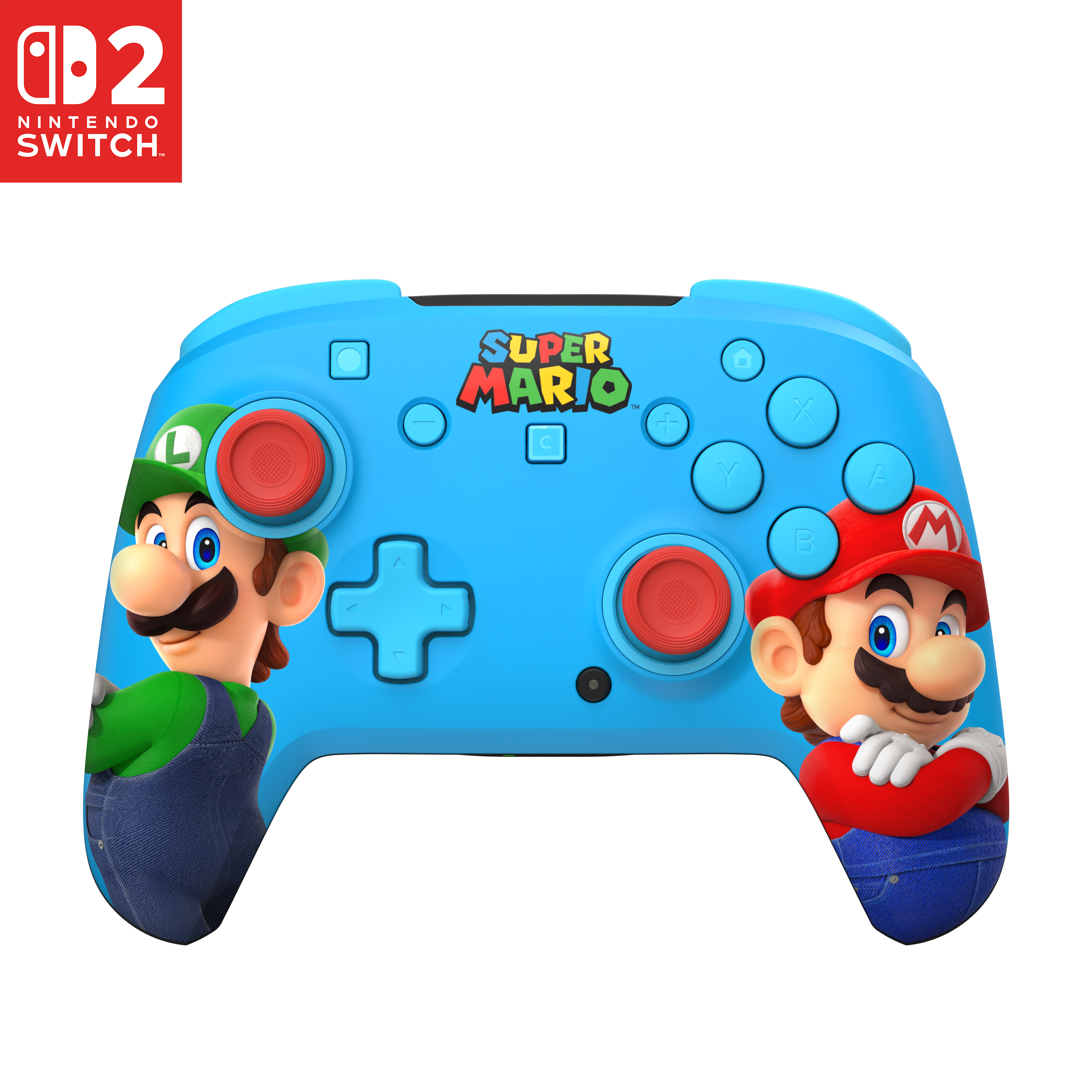 Turtle Beach – Rematch RGB Wireless Mario and Luigi – Nintendo Switch 2 – Mario & Luigi – Engelsk – Wireless – Gratis frakt v:2652715