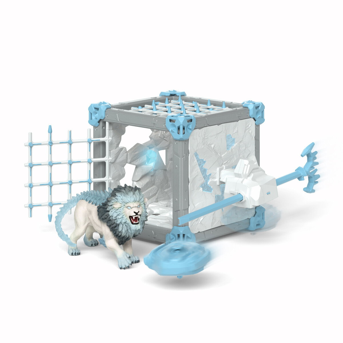 Schleich – Eldrador Creatures – BattleCave Ice Lion (42766) v:7318577 Schleich – Eldrador Creatures – BattleCave Ice Lion (42766) v:7318577
