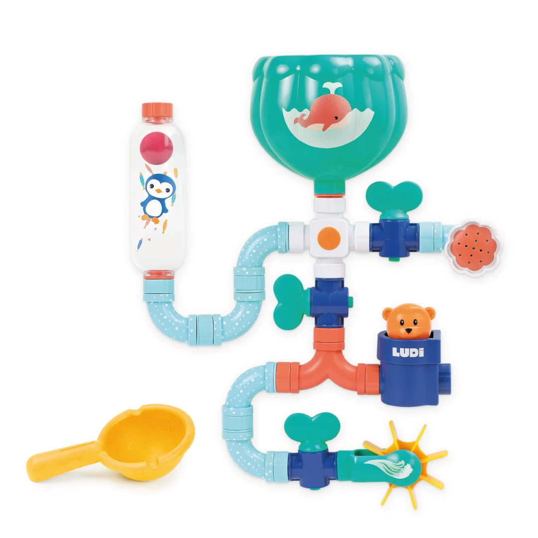 LUDI – Bath toys – Water circuit (LU40085) v:4663604