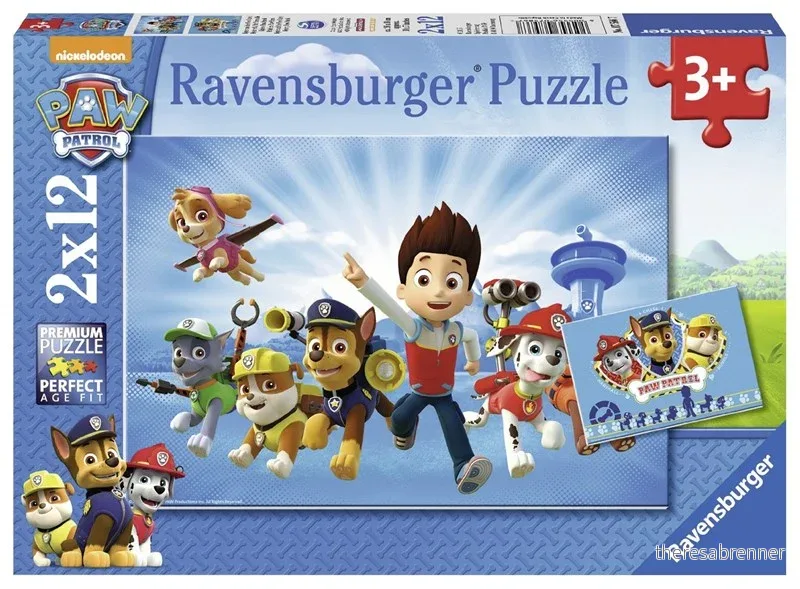Ravensburger - Paw Patrol 2x12p puzzle - (10107586) v:4938366