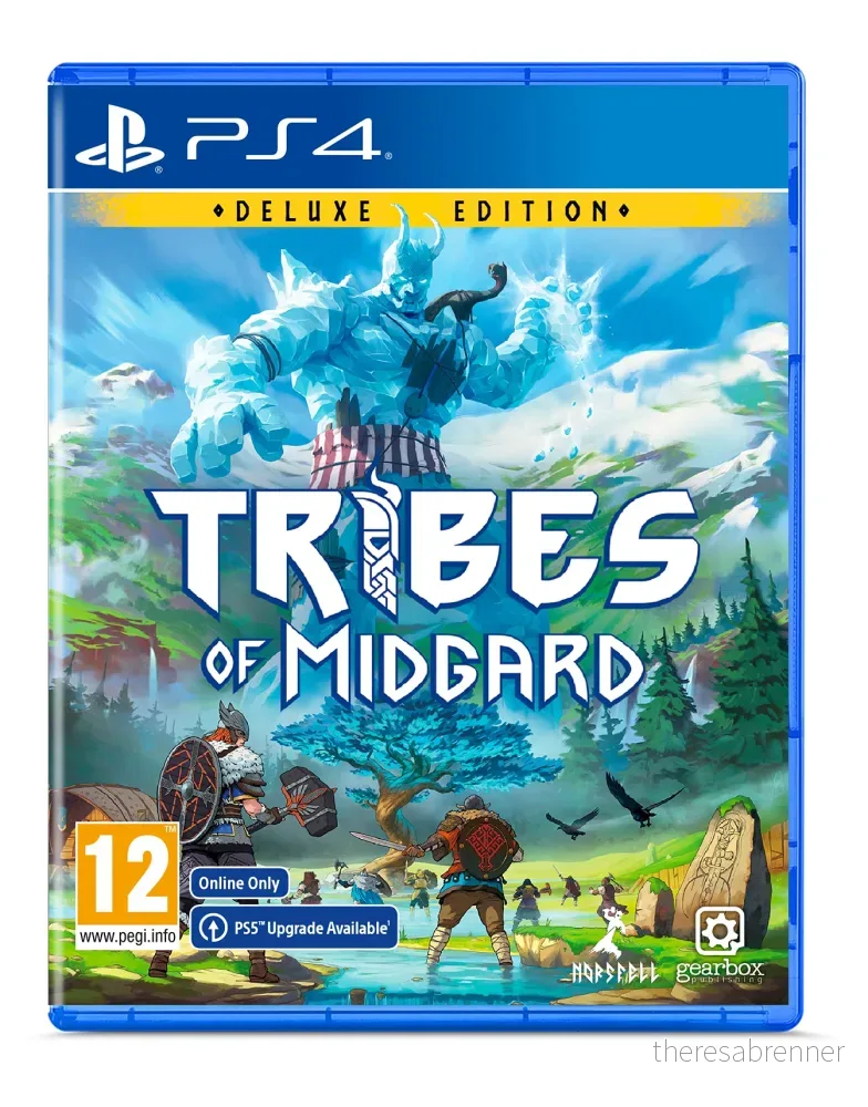 Tribes of Midgard (Deluxe Edition) - PlayStation 4 - Engelsk - Deluxe Edition v:4975369