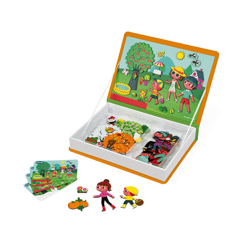 Janod - Magneti'Book - 4 Seasons - 115 magnets (LKJ2721) v:6874166