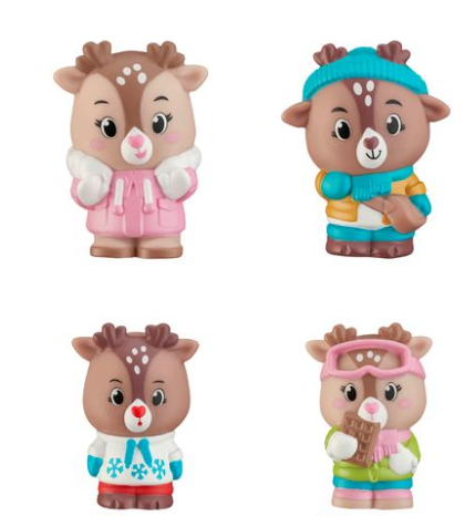 Timber Tots by Klorofil - Renne Family - Set of 4 ( KF700308F ) v:1390042