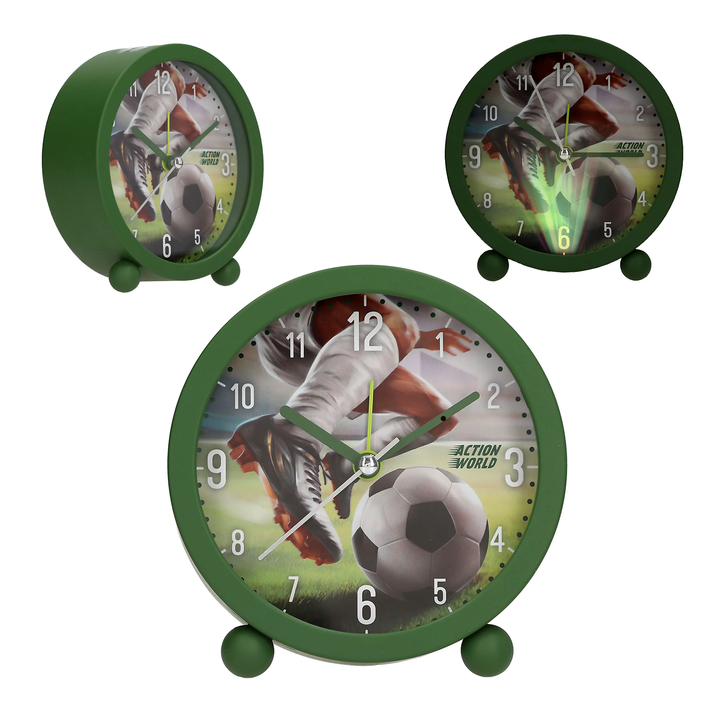 Dino World – Action World Vekkerklokke – Green – 11 cm v:6035662 Dino World – Action World Vekkerklokke – Green – 11 cm v:6035662