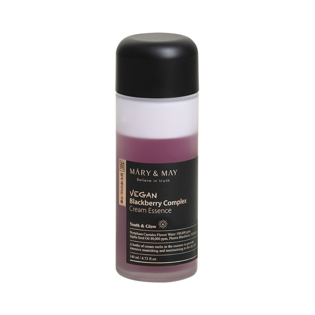 Mary&May - Vegan Blackberry Complex Cream Essence - Purple - 140 ml v:1634044