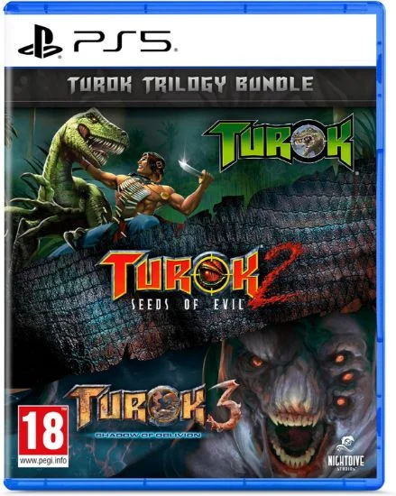 Turok Trilogy Bundle - PlayStation 5 - Engelsk - Standard v:7255692