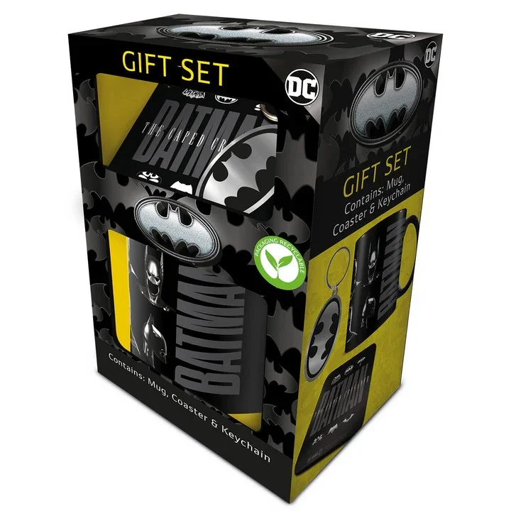 BATMAN GIFT SET (MUG, COASTER & KEYCHAIN) v:4780023 BATMAN GIFT SET (MUG, COASTER & KEYCHAIN) v:4780023