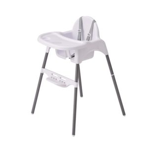 BabyDan – TinyDine 2-in-1 High Chair – White – 93 x 61 x 59 cm v:7729045