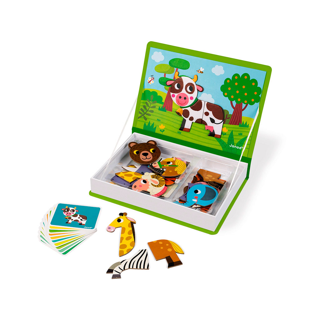 Janod – Magneti'Book – Animals – 30 magnets (LKJ2723) v:6301112 Janod – Magneti'Book – Animals – 30 magnets (LKJ2723) v:6301112