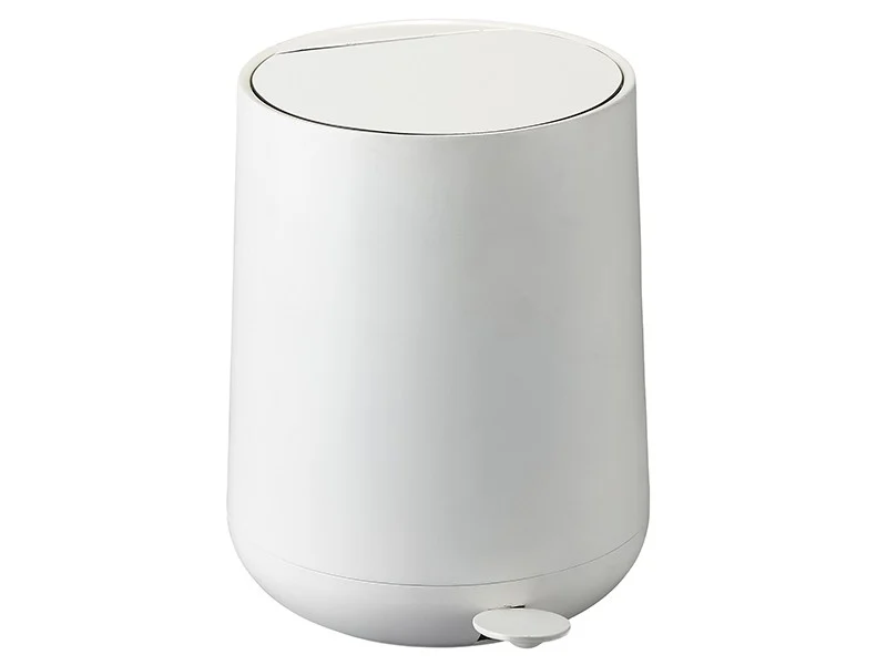 Zone Denmark - Nova Pedalbøtte 5 L (Hvit) - White - Gratis frakt v:1307350