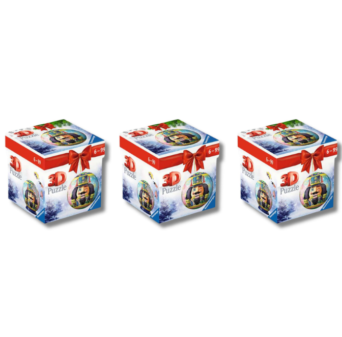 Ravensburger - 3D Puzzle Display Holiday Nutcracker Puzzle Balls - Bundle (10373560) v:8014653