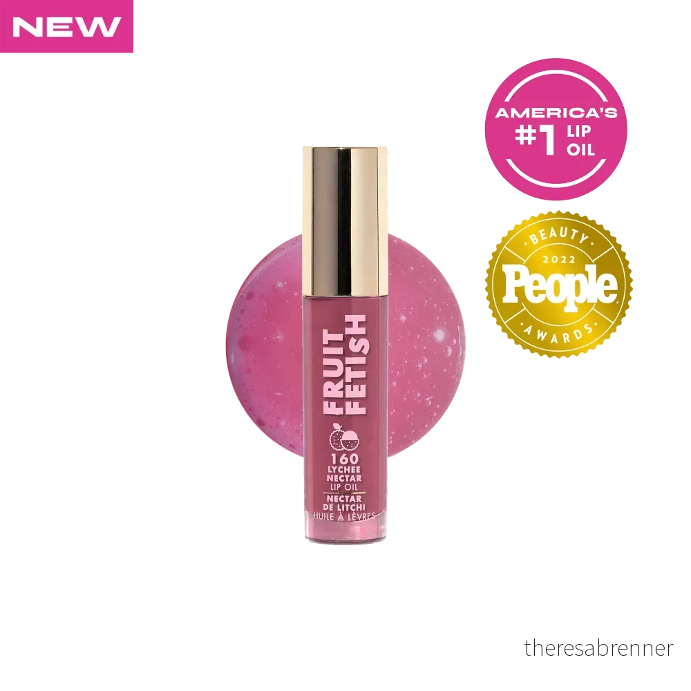 Milani Cosmetics - Fruit Fetish Lip Oil - Lychee Nectar - 4 ml - Rosa - Lychee Nectar v:9096703