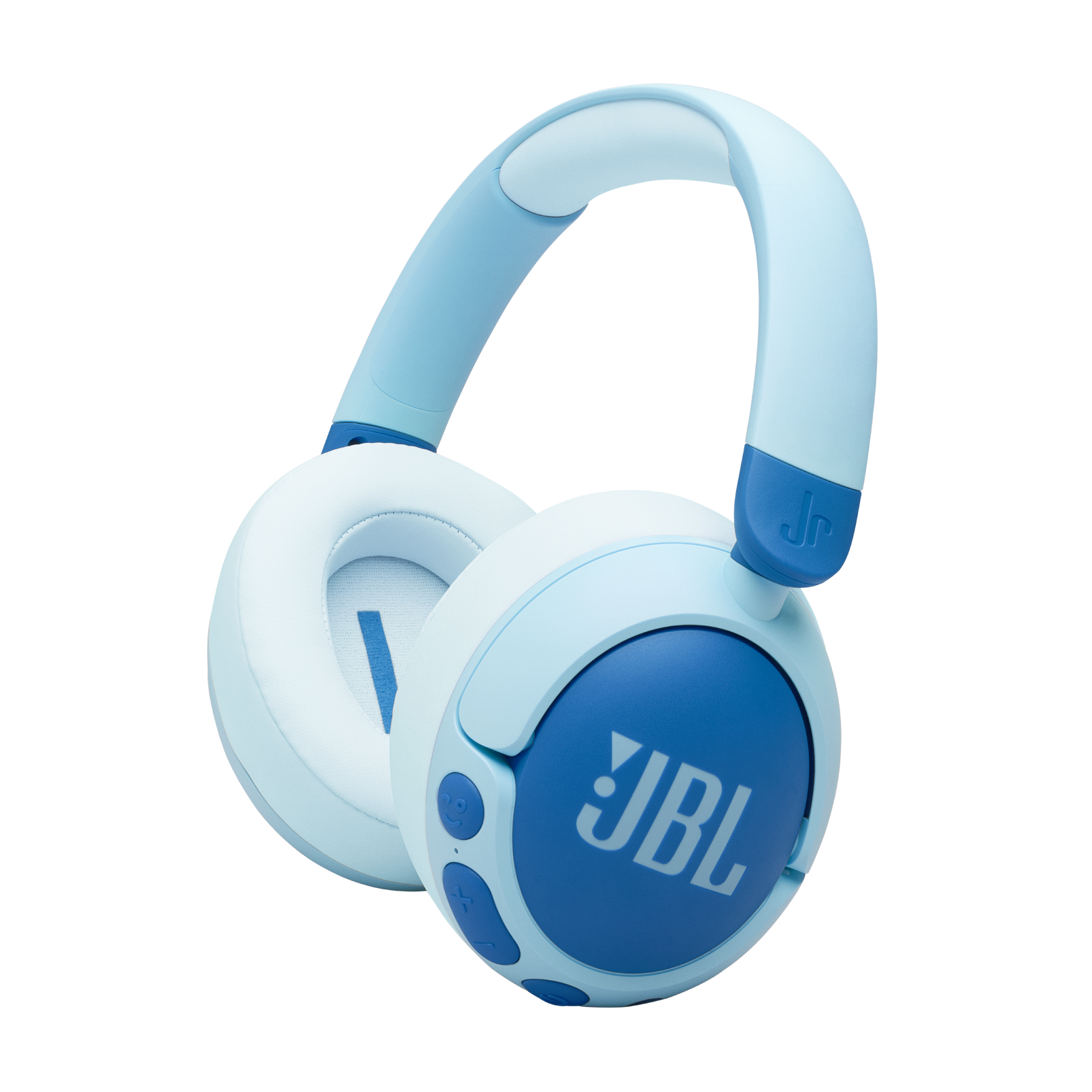 JBL - JBL Junior 470NC, Kids wireless over-ear Noise Cancelling headphones - Blue - Gratis frakt v:9414212